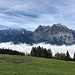 Blick zum Surenenpass, dem Übergang nach Engelberg.