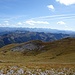 Die Ausblicke reichen bis weit in die Albanischen Alpen