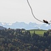 Vue vers les montagnes de la Suisse centrale depuis St. Iddaburg
