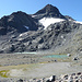 In der Nähe von Punkt 2760m, Chüelaphorn, Gletscher und Bergseen.