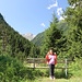 im Aufstieg zur Bsuchalm