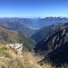Von der Cima del Rosso aus überblickt man das ganze Valle Bognanco bis nach Domodossola