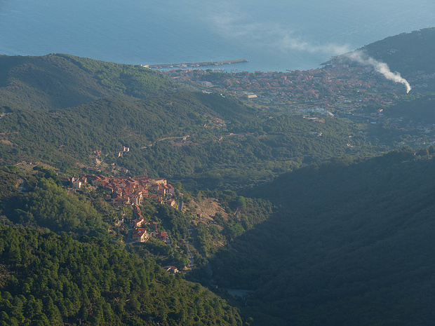 Marciana alta und Marciana Marina