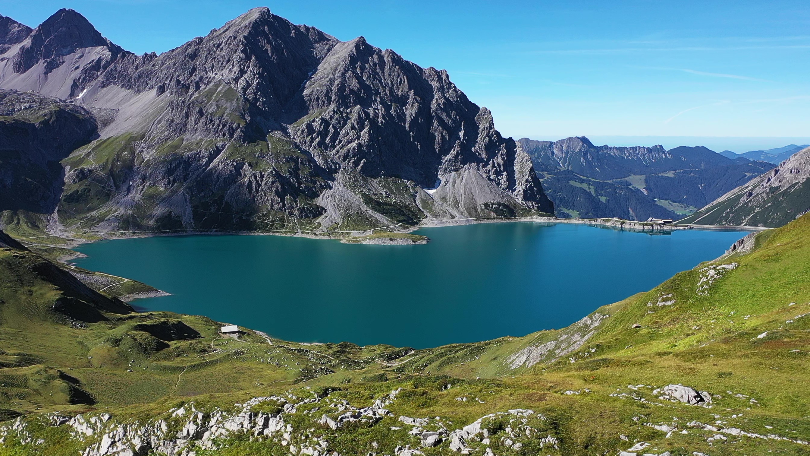 Der Lünersee im September 2019 Fotos