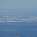 München lässt sich bei halbwegs klarer Sicht dank der geringen Distanz gut erkennen (Zoom)