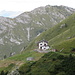 Vista sul Rifugio Bietti.