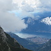 Vista su Mandello Lario dalla Bocchetta del Guzzi.