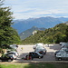 Il parcheggio al Vo di Moncodeno.