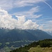 Gipfelblick hinüber zu den Stubaier Alpen