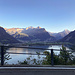 Auf der Anfahrt nach Isenthal-St. Jakob-Gitschenen: herrliche Blicke auf den Vierwaldstätter See entlang des ...