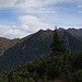 Panorama während des Aufstiegs