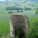 Reste des Wehrturms der Burganlage auf dem Mägdeberg