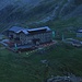 Morgens an der Dresdner Hütte im Regen