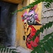 Tag 3 (19.10.2019) - بيروت (Bayrūt):<br /><br />Graffiti am Eingang eines leerstehenden Hauses im östlichen Stadquartier الجعيتاوي (Al Ja‘ītāwī). Solche Kunstwerke findet man überall in diesem christlichen Teil der libanesischen Hauptstadt.