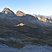 kurz vor dem Chaisertor: Blick zu unseren 2 nächsten Gipfel..../...am Horizont der Uri Rotstock und Schlieren...