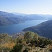 salendo verso il Monte Giove : panorama sul Lago Maggiore