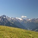 von links: Serles, Habicht und Zuckerhütl