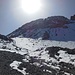 Auf ca. 2800m erreichten wir die ersten Schneefelder; hier befand sich bis vor kurzem noch der Tiroler Gletscher