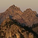 Laubeneck, Große und Kleine Klammspitze bei Sonnenaufgang / all`alba