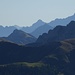 Blick vom Allgäu ins Wetterstein / Vista dalle alpi dell`Algovia al Wetterstein (Zugspitze)