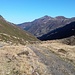 die Bike Strecke ist lang; kurz vor der Haglhütte(2106m)