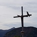 Kreuz auf der südlich vorgelagerten Gratschulter des Rabensteinhornes,  Nomen est Omen
