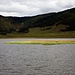 Das westliche Ende des Shudu-Lakes wird von Yaks beweidet.