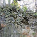 Hrad Ostrý, Mauerrest