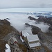 Alter Säntis geschlossen, Nebelmeer schwankend