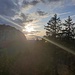 Letzte Sonnenstrahlen vor dem Nebel...