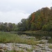 Bei der Ausweitung des Flussbetts ist man überraschenderweise auf Kalk-Felsformationen gestossen. Es sind Korallenkalke der Malm-Zeit.