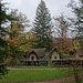 Im Bally-Park: Pfahlbauerdorf.