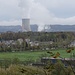 Heutige Aussicht von der Burgstelle aus. Beim KKW Gösgen werde ich auch noch vorbeikommen. Die Wanderung verläuft aber nicht entlang des hier zu sehenden Aarekanals, sondern entlang eines schöneren Aare-Arms.