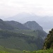 Blick Richtung St. Johann in Tirol ganz hinten das Almgebiet der Granderalm