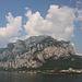 vom See unten sehen die Quellungen so aus