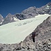 Beim weiteren Abstieg auf dem Gosaugletscher