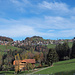 Goldiwil, ein Teil der Gemeinde Thun auf rund 1000 m.