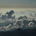 wie immer bilden sich Wolken über Norditalien