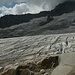 der Üssre Baltschiedergletscher mit Blick zum etwas düsteren Bietschhorn