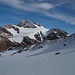 Rückblick beim Marsch über den Gletscher