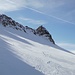 Im Anstieg zum Hauptgipfel