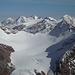 Zoomaufnahme zum Hauptkamm der Ötztaler Alpen