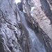 Cascata del Cenghen: parte superiore.