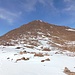 Rückblick zum Rabenkopf beim Abstieg