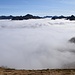 mare di nubi sulla Val Tartano