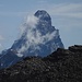 Die Punta Budden - bestiegen im vergangenen September - wirkt winzig vor dem Matterhorn!