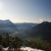 Blick nach Süden mit Zugspitze