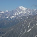Blick zum Mont-Blanc-Massiv