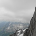 Blick vom Lysengrat in den Westlichen Alpstein mit Stoss, Silberplattenköpf und Silberplatten