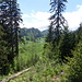Blick zurück zum Gräppelensee